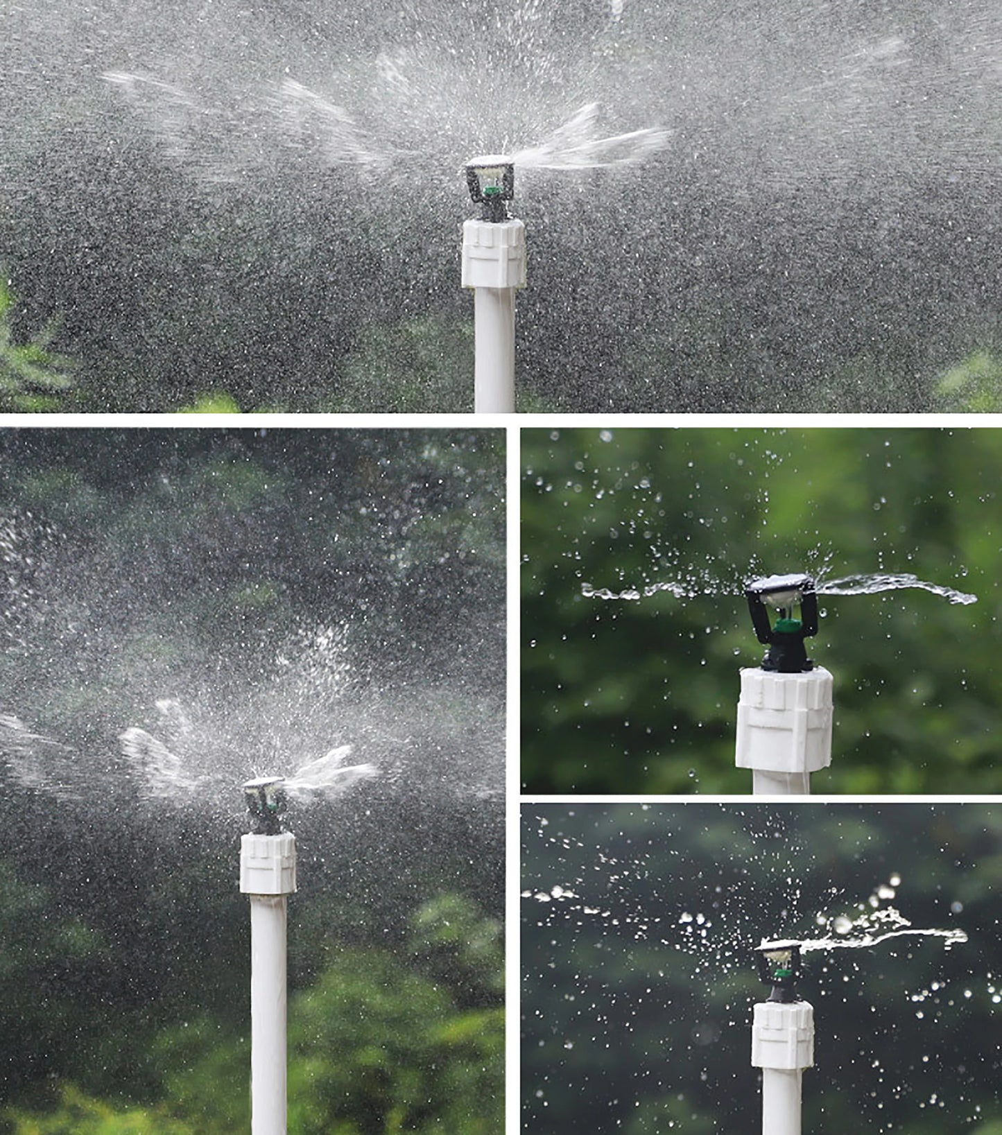 1/2" Male Thread Rotating Sprinklers Irrigation Water Spray Sprinkler Lawn 360° Rotary Watering Nozzles garden watering system