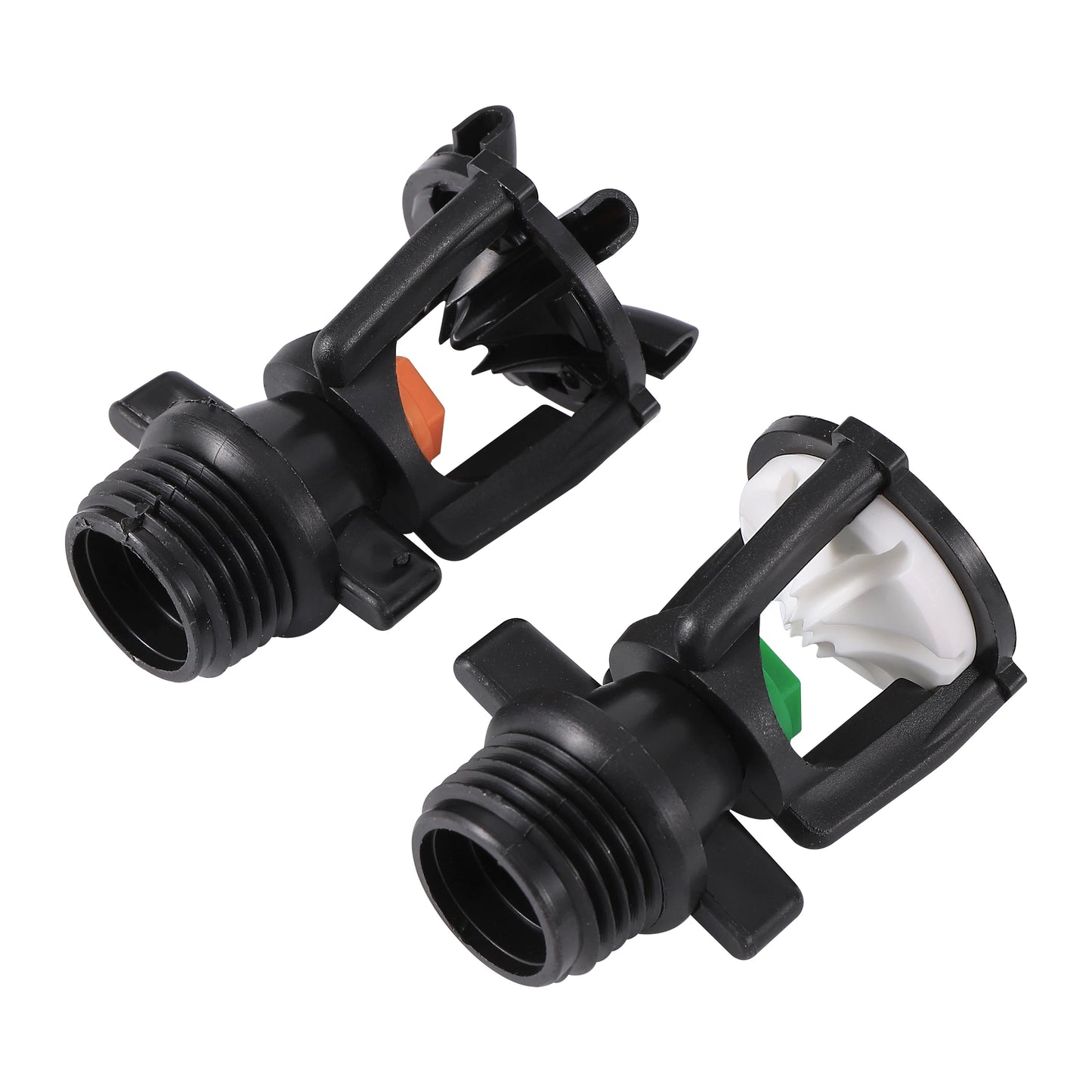 1/2" Male Thread Rotating Sprinklers Irrigation Water Spray Sprinkler Lawn 360° Rotary Watering Nozzles garden watering system