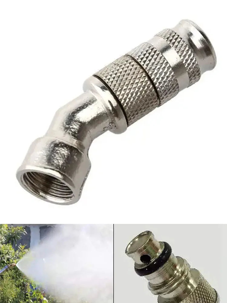 Brass Atomization Nozzle Adjustable Spray Garden Cleaning Machine Agricultural Irrigation Spraying Sprinkler