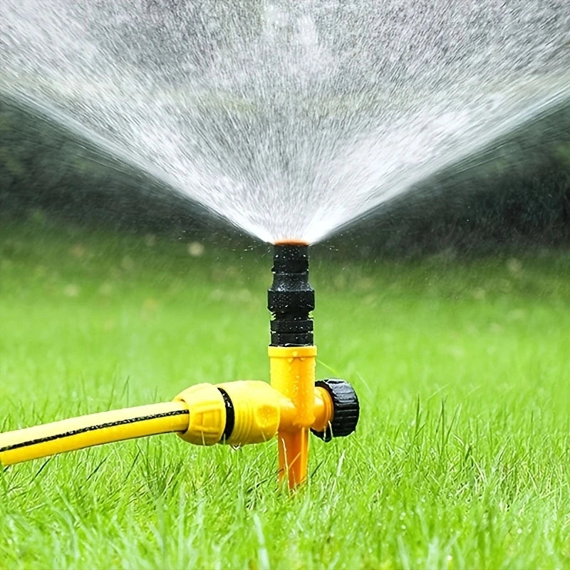 1PC 360 Degree Rotary Plug-in Sprinkler For Farmland Irrigation, Atomization, Lawn Watering Flower Watering, And Greening Nozzle