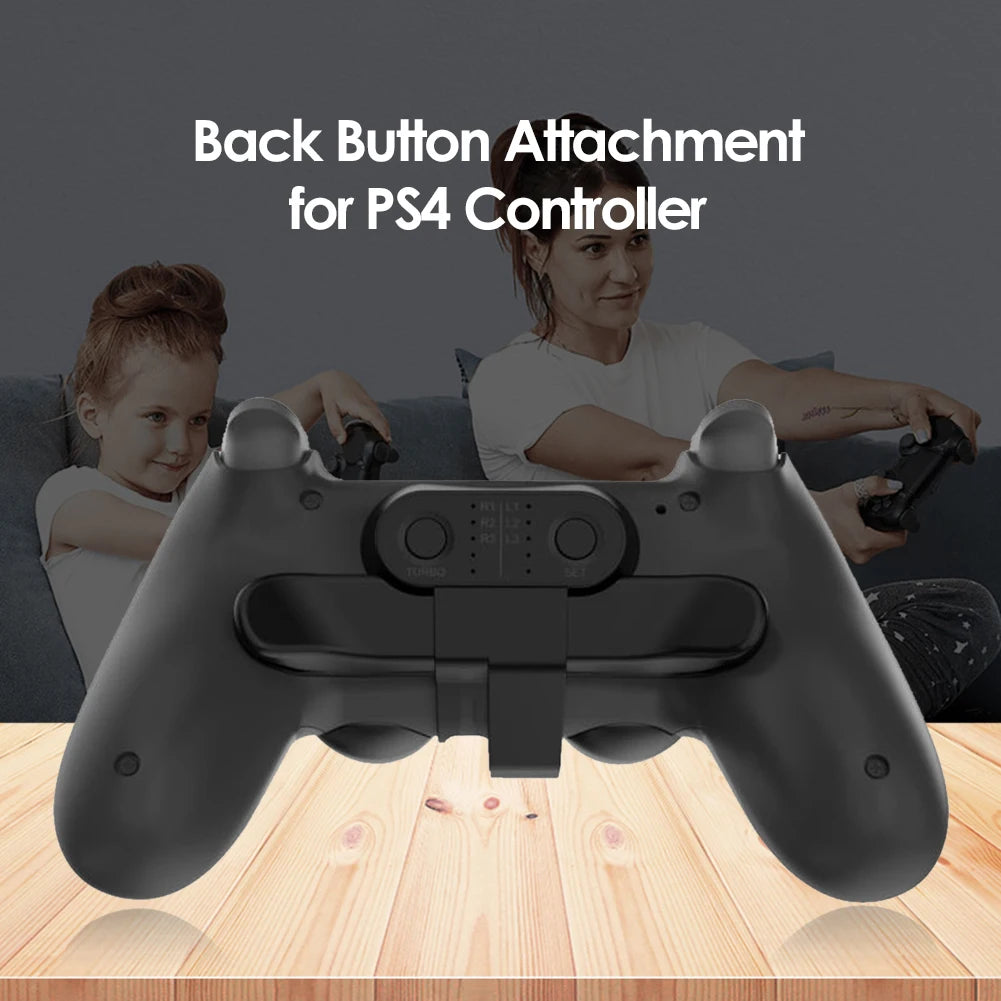Gamepad Rear Extension Key Adapter For PS4 Daulshock W/ Turbo Controller Back Button Attachment For PS 4 Controller Accessories