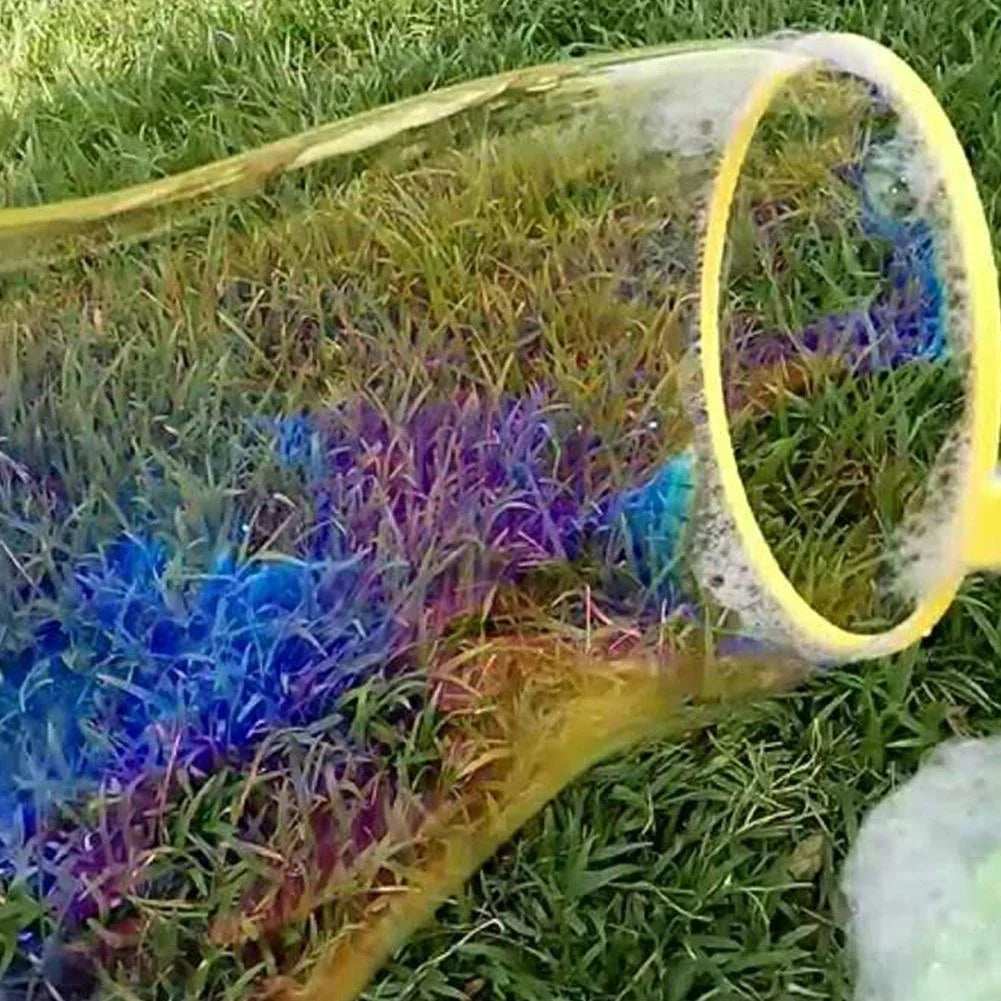 Bubble Machine Blowing Bubble Tool Soap Bubble Maker Blower Set Big Bubble Dish Outdoor Funny Gift Toys For Children Bubble Wand