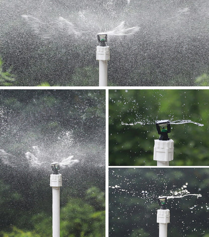 1/2" Male Thread Rotating Sprinklers Irrigation Water Spray Sprinkler  Lawn 360° Rotary Watering Nozzles garden watering system