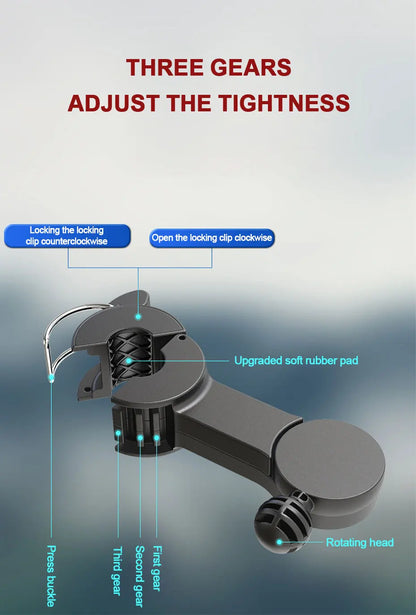 SEAMETAL Cooling Car Fan Headrest Double Head Fans for Rear Seat 180cm USB Cable Free-Adjustment 3-Speed Strong Wind Auto Fan