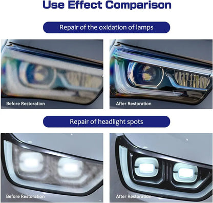 Car Headlamp Repair Tool Novelty Car Headlights Recovery 200Ml Liquid Polymer For Headlights Kit