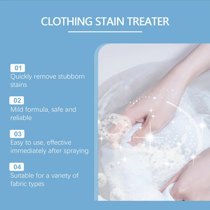 Laundry Decontamination Spray Effectively Cleans Stubborn Stains Removes Odor And Yellows Easy to Rinse No Irritation No Residue