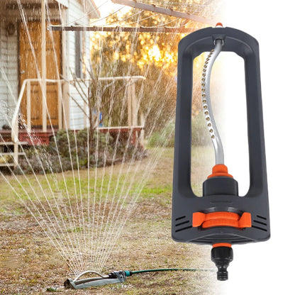 Oscillating Sprinkler Indestructible Rustproof Automatic Swing Irrigation Sprinkler 4 Modes for Large Lawn Yard and Garden Gass