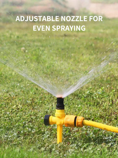 Garden Sprinkler 360° Rotation Irrigation Watering System Agriculture Ground Automatic Tube Adjustable Plug Buried Atomization