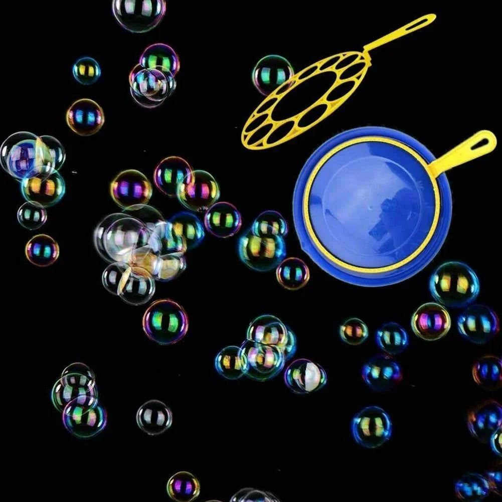 Bubble Machine Blowing Bubble Tool Soap Bubble Maker Blower Set Big Bubble Dish Outdoor Funny Gift Toys For Children Bubble Wand