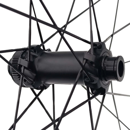 UCI CSC Ultralight Road bike Carbon Wheels 700C Center Lock 54T Ratchet System Hub Disc 35 to 58mm deep for Gravel Bicycle 1280g