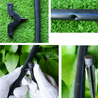 10Pcs 8 Hole Spiked Dripper Adjustable Sprinkler Drip Irrigation Staked Emitters Garden Greenhouse Horticulture Watering Device