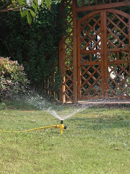 Garden Sprinkler 360° Rotation Irrigation Watering System Agriculture Ground Automatic Tube Adjustable Plug Buried Atomization