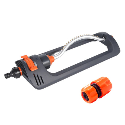Oscillating Sprinkler Indestructible Rustproof Automatic Swing Irrigation Sprinkler 4 Modes for Large Lawn Yard and Garden Gass