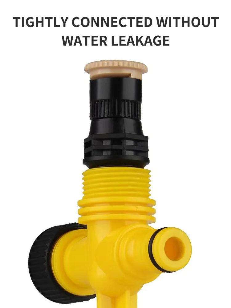 Garden Sprinkler 360° Rotation Irrigation Watering System Agriculture Ground Automatic Tube Adjustable Plug Buried Atomization