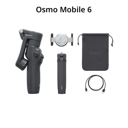 DJI Osmo Mobile 6 OM 6 Handheld Gimbal 3-Axis Stabilization ActiveTrack 5.0 Built-In Extension Rod Original Brand New in stock