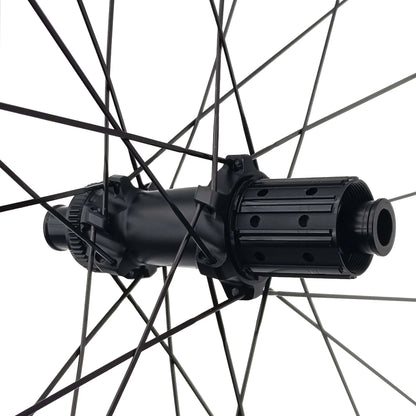 UCI CSC Ultralight Road bike Carbon Wheels 700C Center Lock 54T Ratchet System Hub Disc 35 to 58mm deep for Gravel Bicycle 1280g