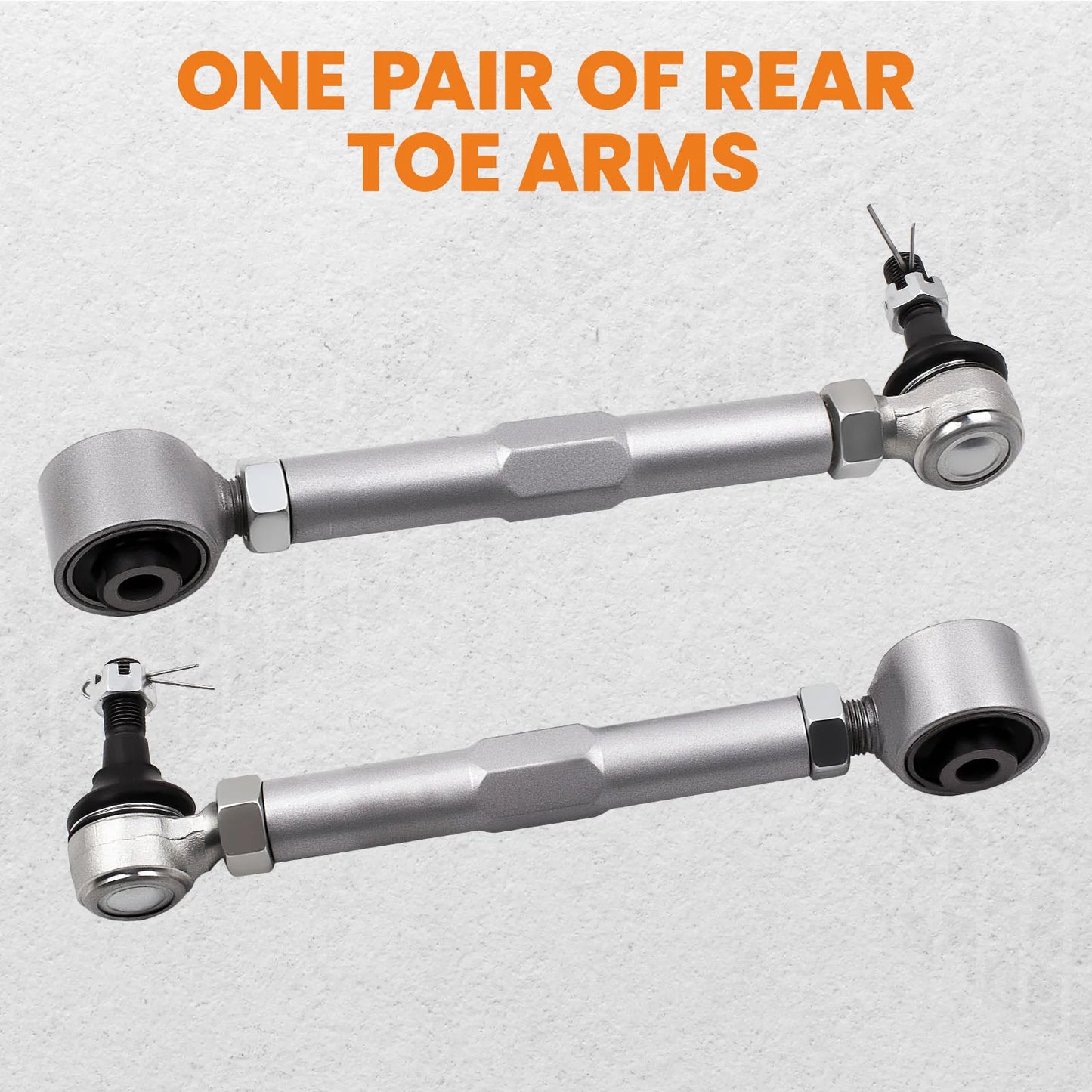 1 Pair Adjustable Rear Toe Control Arms Sets for Lexus IS200 IS300 GS430 2000-2005