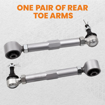 1 Pair Adjustable Rear Toe Control Arms Sets for Lexus IS200 IS300 GS430 2000-2005