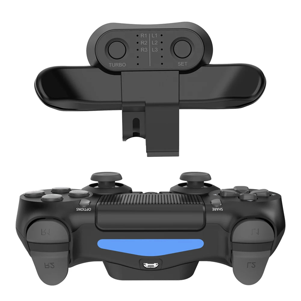 Gamepad Rear Extension Key Adapter For PS4 Daulshock W/ Turbo Controller Back Button Attachment For PS 4 Controller Accessories