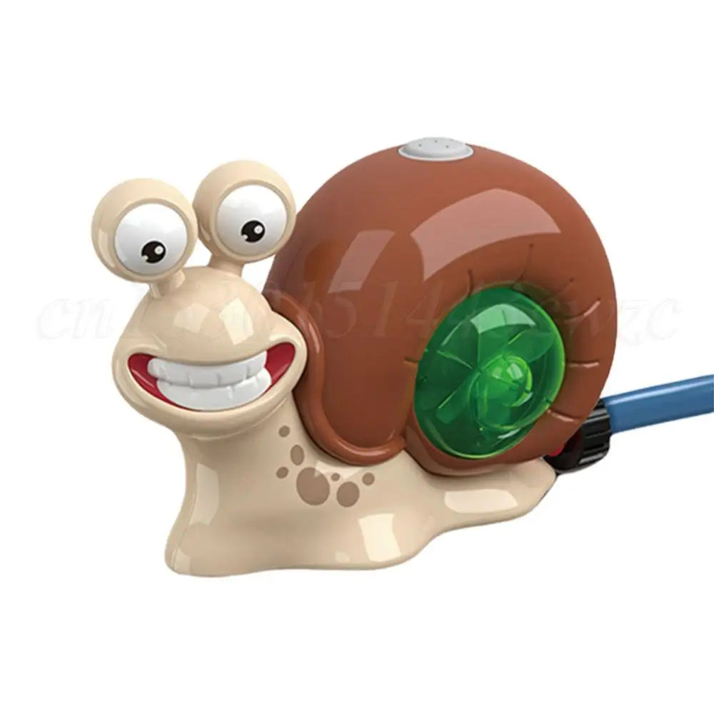 2 in 1 Water Sprinkler Baseball Toy Cartoon Snail Summer Garden Lawns Water Toys Spray Water Toys for Summer Lawn Pool Fun