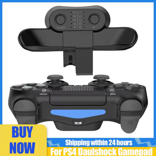 Gamepad Rear Extension Key Adapter For PS4 Daulshock W/ Turbo Controller Back Button Attachment For PS 4 Controller Accessories