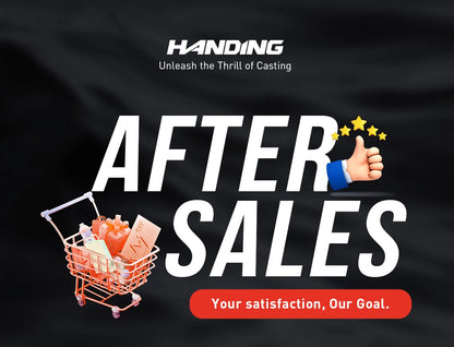 HANDING Magic Soul Spinning Rod, Toray 30+36T Carbon Fiber Tournament-Grade Fishing Rod, Fuji Alconite Guides, Fast Action Rod
