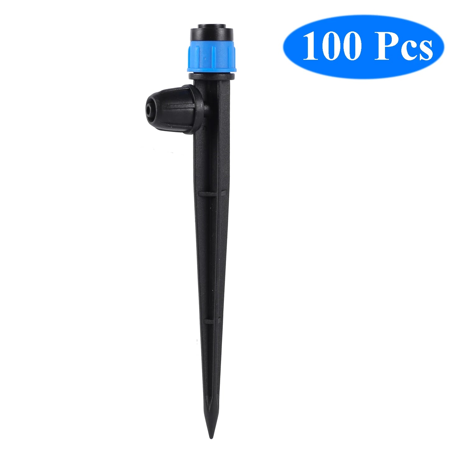 5/20/50/100Pcs 360° Scattering Sprinkler Watering Dripper Garden Farming Flower Lawn Irrigation Nozzle Locked Connect 1/4 Hose