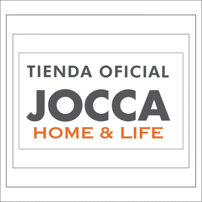 Jocca Electric Heater with 2000W Power. Hot and Cold Air Fan. Black Portable Fan Heater. Winter Stove to Heat the House in Quick and Without Oaking Lot of Space